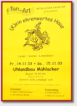 www.ton-art-chor.de (K)ein ehrenwertes Haus